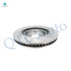 Front Drilled Slotted Disc Brake Rotors For 2011-2016 Scion Tc Base