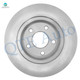 Set of 4 Front-Rear Disc Brake Rotors For 2007-2009 Saturn Aura