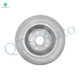 Set of 4 Front Drilled Slotted Brake Disc Rotors-Rear Brake Disc Rotors For 2007-2011 Toyota Camry