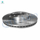 Set of 4 Front 280mm-Rear 262mm Disc Brake Rotors For 2014-2018 Kia Forte
