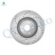 Front Drilled Slotted Disc Brake Rotors For 2003-2008 Honda Pilot