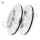 Front 280mm Disc Brake Rotors For 2014-2016 Kia Forte Koup EX, Automotive Replacement Brake Rotors