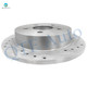 Rear 278mm Drilled Slotted Disc Brake Rotors For 2000-2007 Chevrolet Monte Carlo
