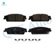 Rear Ceramic Brake Pad Kit For 2015-2020 Cadillac Escalade
