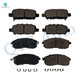 Set of 8 Front-Rear Ceramic Brake Pad Kit For 2015-2017 Nissan Juke