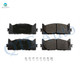 Front Ceramic Brake Pad Kit For 2008-2018 Toyota Avalon