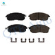 Front Ceramic Brake Pad Kit For 2002-2013 Nissan Altima