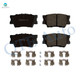 Rear Ceramic Brake Pad Kit For 2006-2018 Toyota RAV4