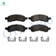 Front Ceramic Brake Pad Kit For 2007-2016 GMC Acadia