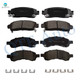 Set of 8 Front-Rear Ceramic Brake Pad Kit For 2007-2016 GMC Acadia