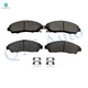 Front Ceramic Brake Pad Kit For 2009-2015 Honda Pilot