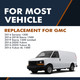 Front Ceramic Brake Pad Kit For 2014 GMC Savana 1500