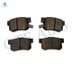 Rear Ceramic Brake Pad Kit For 1992-2001 Honda Prelude S, Si, Si 4WS, Base, Type SH, VTEC