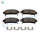 Rear Ceramic Brake Pad Kit For 2003-2008 Isuzu Ascender