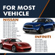 Rear Ceramic Brake Pad Kit For 2014-2019 Nissan Murano