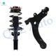 Front Left Lower Control Arm Ball Joint-Quick Complete Strut-Coil Spring Assembly For 2004-2008 Pontiac Grand Prix