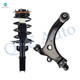 Front Right Lower Control Arm Ball Joint-Quick Complete Strut-Coil Spring Assembly For 2004-2008 Pontiac Grand Prix