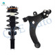 Front Left Lower Control Arm Ball Jointt-Quick Complete Strut-Coil Spring Assembly For 2005-2008 Pontiac Grand Prix
