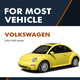 Front Left Lower Control Arm Ball Joint-Quick Complete Strut-Coil Spring Assembly For 2003-2005 Volkswagen Beetle