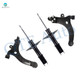 Set of 4 Front Lower Control Arm Ball Joint-Suspension Strut Assembly For 1998-2002 Oldsmobile Intrigue