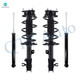 Set 4 Front Quick Complete Strut-Rear Shock For 2013 2014 Mazda Cx-5 L4 2.0L FWD