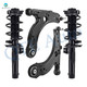 Set of 4 Front Lower Control Arm Ball Joint-Quick Complete Strut-Coil Spring Assembly For 2005 2006 Volkswagen Jetta Set of 4 Front Lower Control Arm Ball Joint-Quick Complete Strut-Coil Spring Assembly For 2005 2006 Volkswagen Jetta