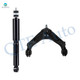 Front Upper Control Arm Ball Joint-Shock Absorber For 2001-2006 GMC Sierra 3500 11400 GVW