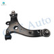 Set of 4 Front Lower Control Arm Ball Joint-Quick Complete Strut-Coil Spring Assembly For 2005-2009 Buick Allure