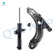 Front Left Lower Control Arm Ball Joint-Suspension Strut Assembly For 2005 2006 Volkswagen Jetta
