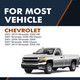 Front Upper Control Arm Ball Joint-Shock Absorber For 2001-2006 Chevrolet Silverado 3500 Monotube Performance Upgrade
