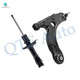 Front Right Lower Control Arm Ball Joint-Suspension Strut Assembly For 1999 Volkswagen Jetta