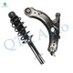 Front Right Lower Control Arm Ball Joint-Quick Complete Strut-Coil Spring Assembly For 2003-2005 Volkswagen Beetle