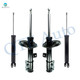 Set 4 Front Suspension Strut Assembly - Rear Shock For 2007-2010 Hyundai Elantra