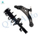 Front Left Lower Control Arm Ball Joint-Quick Complete Strut-Coil Spring Assembly For 2002 2003 Toyota Camry