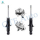 Set 4 Front Suspension Strut-Wheel Hub Bearing For 2009-2012 Suzuki Equator Sport
