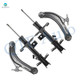 Set of 4 Front Lower Control Arm Ball Joint-Suspension Strut Assembly For 2007-2012 Nissan Sentra