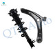 Front Left Lower Control Arm Ball Joint-Quick Complete Strut-Coil Spring Assembly For 2017 Jeep Compass L4
