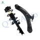 PM Auto Front Left Lower Control Arm Ball Joint-Quick Complete Strut-Coil Spring Assembly For 2008-2012 Nissan Rogue FWD