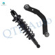 Rear Upper Control Arm-Quick Complete Strut-Coil Spring Assembly For 2007-2012 Dodge Caliber