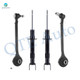 Set of 4 Front Lower Forward Control Arm Ball Joint-Suspension Strut Assembly For 2013-2023 Dodge Challenger
