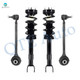 Set of 4 Front Lower Forward Control Arm Ball Joint-Quick Complete Strut-Coil Spring Assembly For 2013 2014 Dodge Challenger