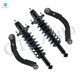 Set of 4 Rear Upper Control Arm-Quick Complete Strut-Coil Spring Assembly For 2011-2015 Jeep Patriot FWD