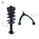 Front Right Upper Control Arm Ball Joint-Quick Complete Strut-Coil Spring Assembly For 2007-2014 GMC Yukon XL 1500