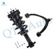 Front Left Upper Control Arm Ball Joint-Quick Complete Strut-Coil Spring Assembly For 2014-2016 Chevrolet Silverado 1500 RWD