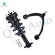Front Right Upper Control Arm Ball Joint-Quick Complete Strut-Coil Spring Assembly For 2014-2016 GMC Sierra 1500 V6
