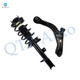 Front Left Lower Control Arm Ball Joint-Quick Complete Strut-Coil Spring Assembly For 2001-2006 2008-2011 Mazda Tribute V6