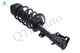 PM Auto Set of 4 Front Lower Control Arm Ball Joint-Quick Complete Strut-Coil Spring Assembly For 2009 2010 Volkswagen Routan V6