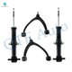 Set of 4 Front Upper Control Arm Ball Joint-Suspension Strut Assembly For 2014-2016 GMC Sierra 1500