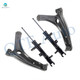 Set of 4 Front Lower Control Arm Ball Joint-Suspension Strut Assembly For 2007-2010 Jeep Patriot