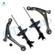 Set of 4 Front Lower Control Arm Ball Joint-Suspension Strut Assembly For 2005-2007 Honda Odyssey